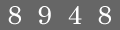 type in code
