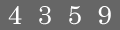 type in code