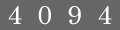 type in code