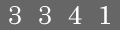 type in code
