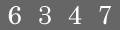 type in code